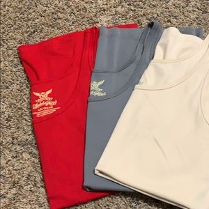 Three tank tops